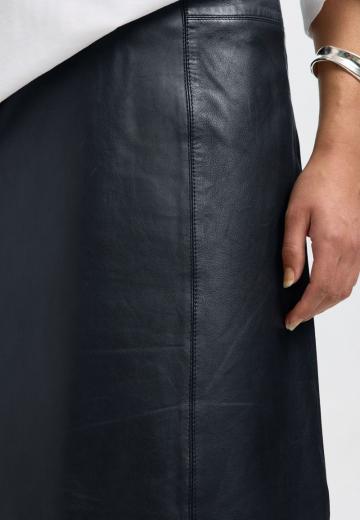 Кожаная юбка