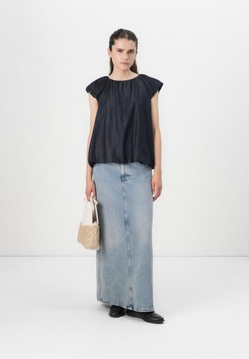 Джинсовая блузка