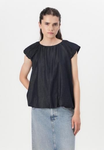 Джинсовая блузка