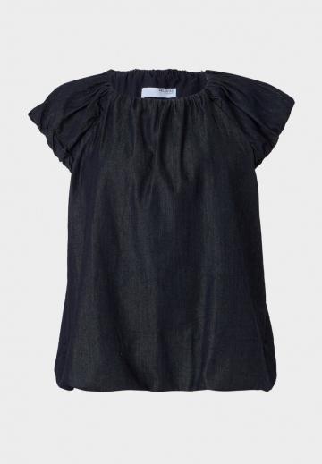 Джинсовая блузка