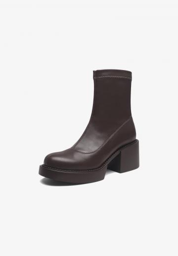 Полусапожки на платформе