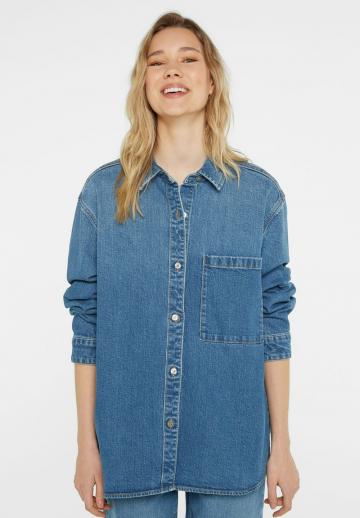 Длинная блузка