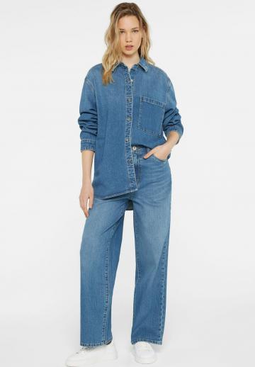 Длинная блузка