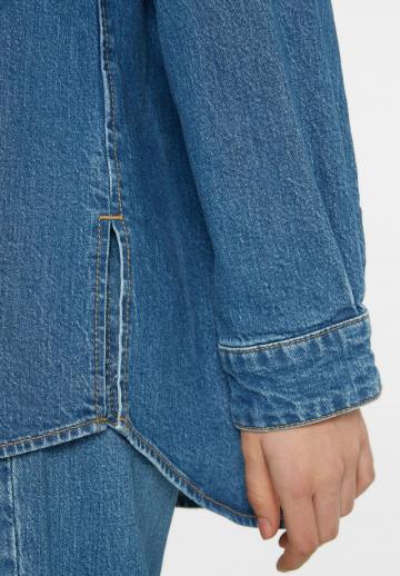 Длинная блузка