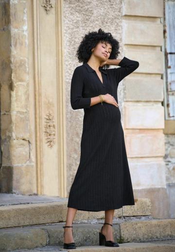 Вязаное платье