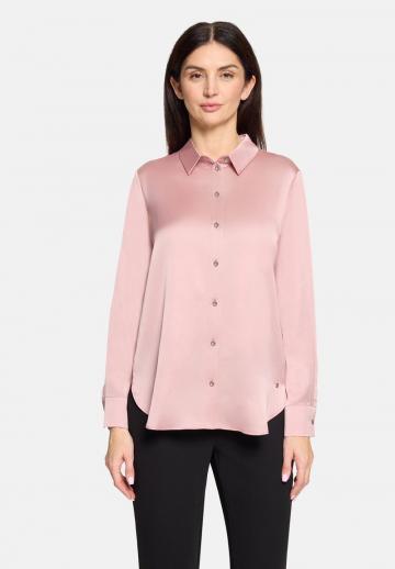 Атласная блузка