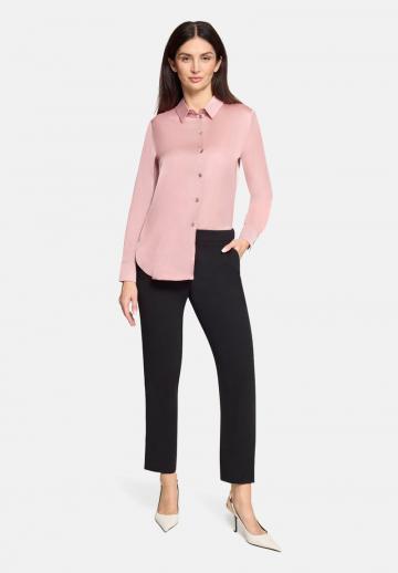 Атласная блузка