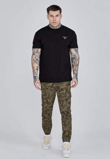 Брюки с накладными карманами