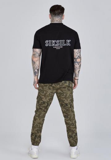 Брюки с накладными карманами