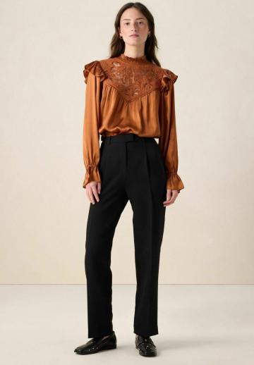 Кружевная блузка