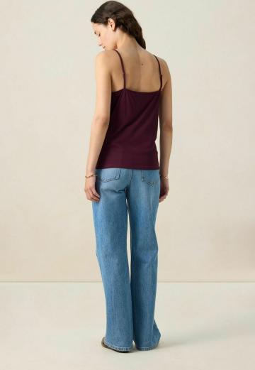 Топ на бретельках