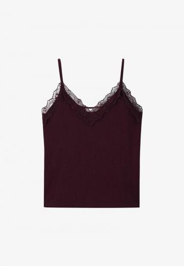 Топ на бретельках