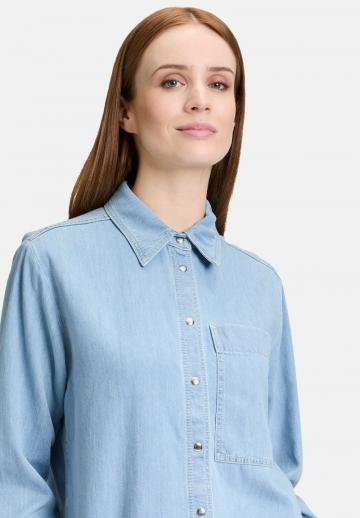 Джинсовая блузка