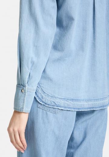 Джинсовая блузка