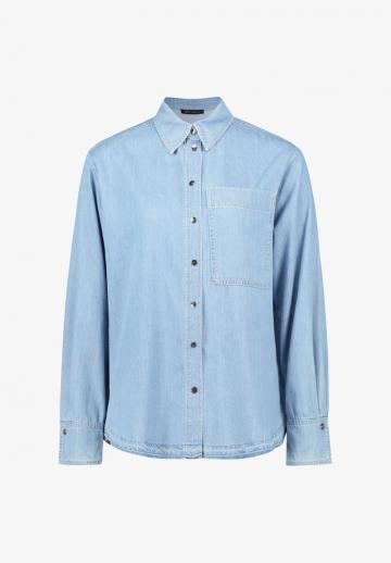 Джинсовая блузка