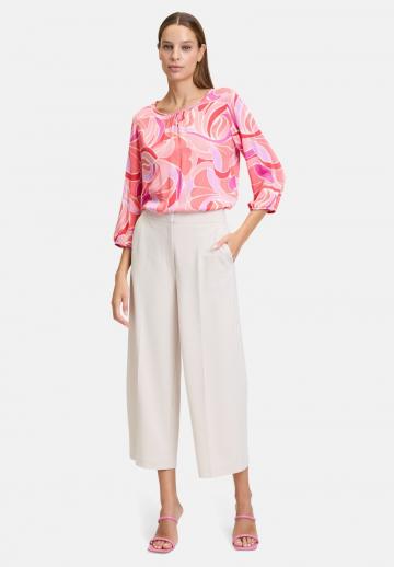 Атласная блузка