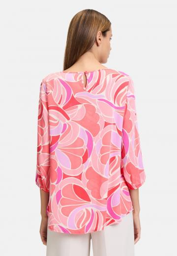 Атласная блузка