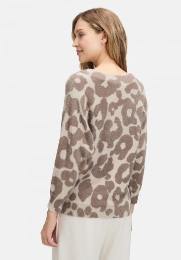 Пуловер с рукавом три четверти