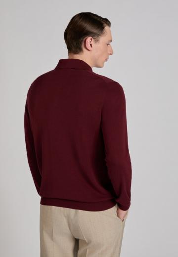 Поло с длинным рукавом