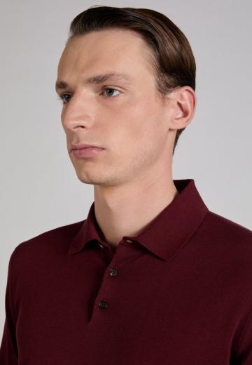 Поло с длинным рукавом