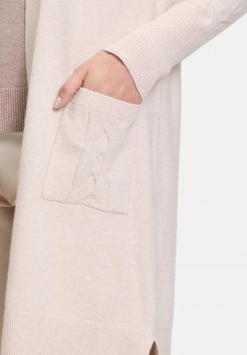 Длинный жилет