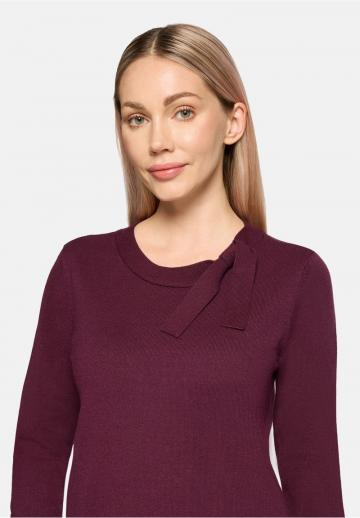 Вязаное платье