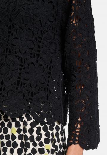 Пуловер с рукавом три четверти