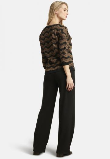 Пуловер с рукавом три четверти