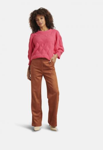 Пуловер с рукавом три четверти