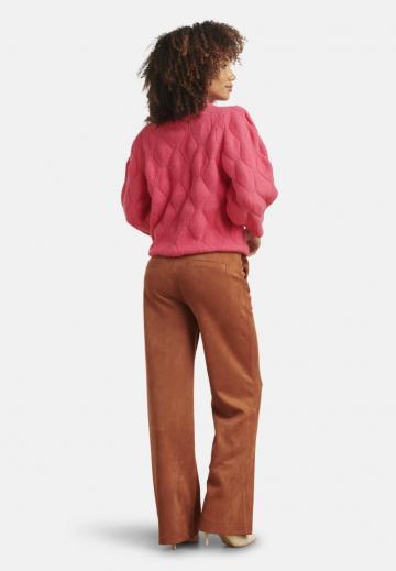 Пуловер с рукавом три четверти