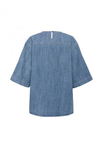 Джинсовая блузка