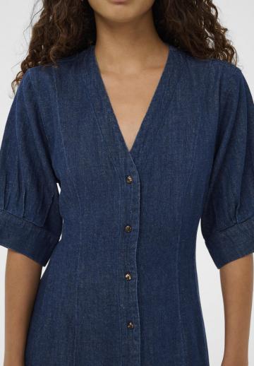 Джинсовое платье