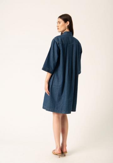 Джинсовое платье