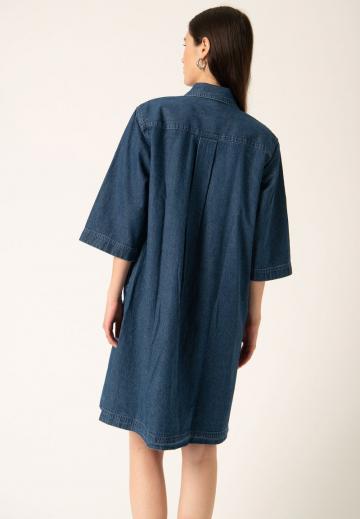 Джинсовое платье