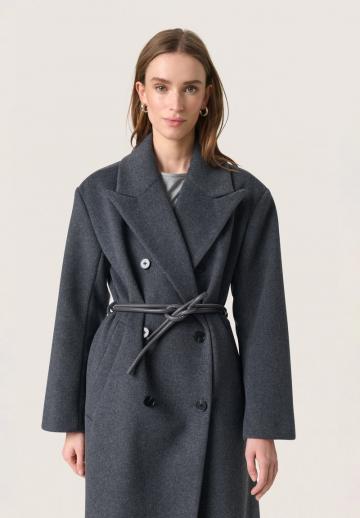 Шерстяное пальто