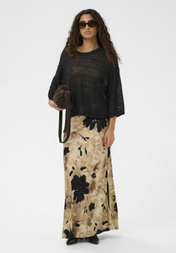 Пуловер с рукавом три четверти