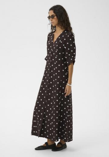 Вязаное платье