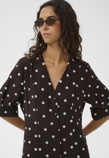 Вязаное платье