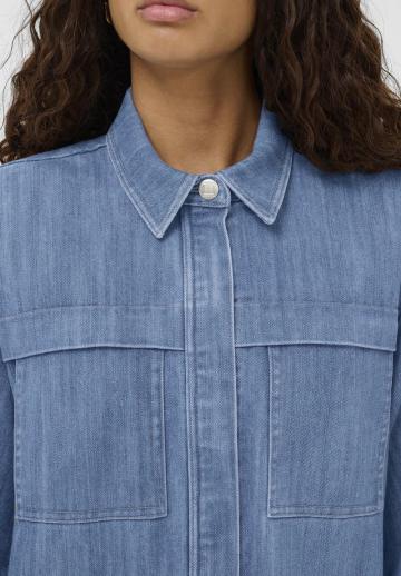 Джинсовое платье