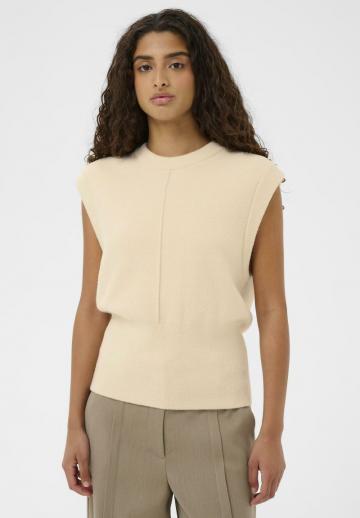 Пуловер без рукавов