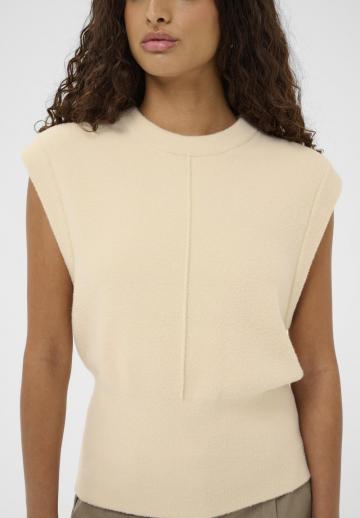 Пуловер без рукавов