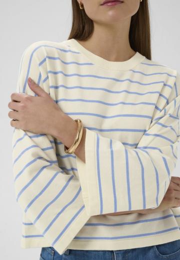 Пуловер с рукавом три четверти