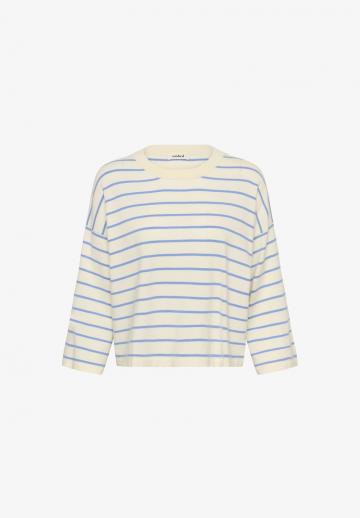 Пуловер с рукавом три четверти