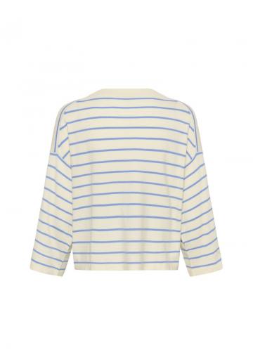 Пуловер с рукавом три четверти