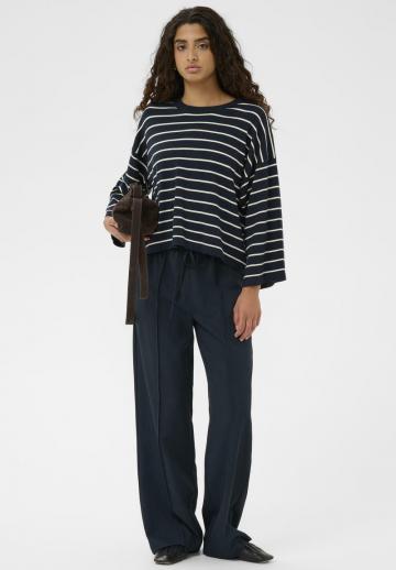 Пуловер с рукавом три четверти