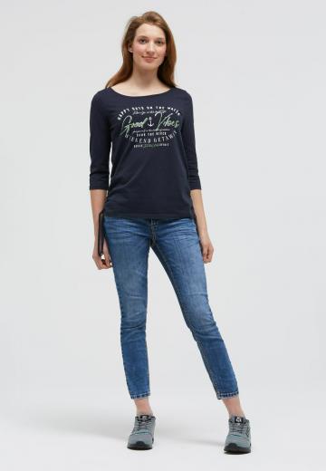 Майка с рукавом три четверти