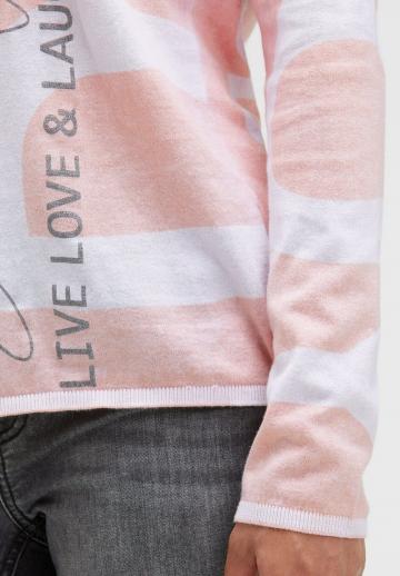 Пуловер с капюшоном