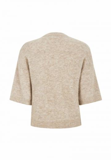 Пуловер с рукавом три четверти