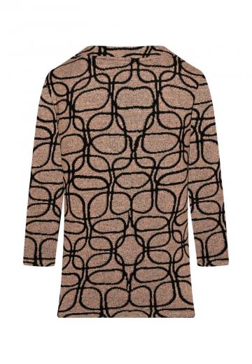 Пуловер с рукавом три четверти