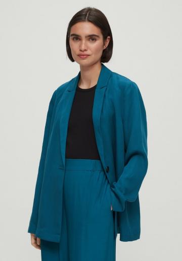 Длинный блейзер